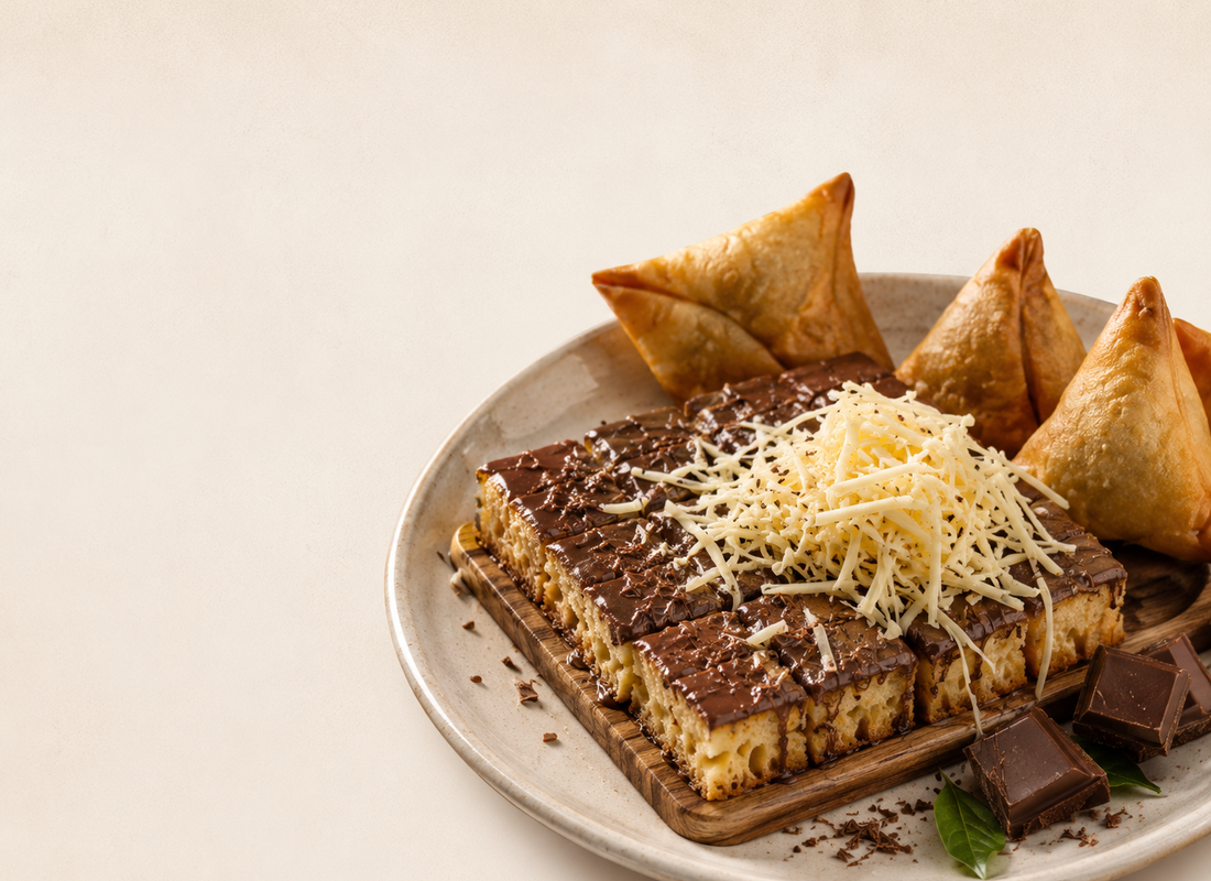 Sobat Coklat snack plate